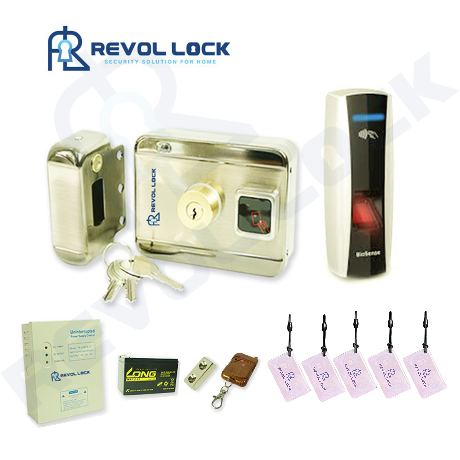 Khóa cổng vân tay Revol Lock PRO-RV4